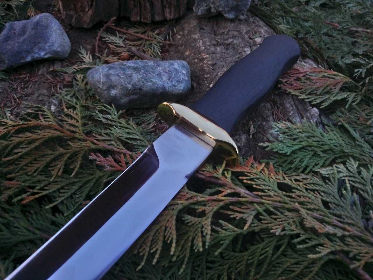 Кортик ручной работы меч кинжал нож кованый