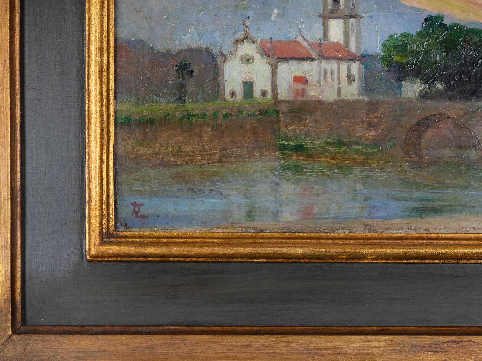 Pintura Ponte Lima Artur Loureiro | século XX