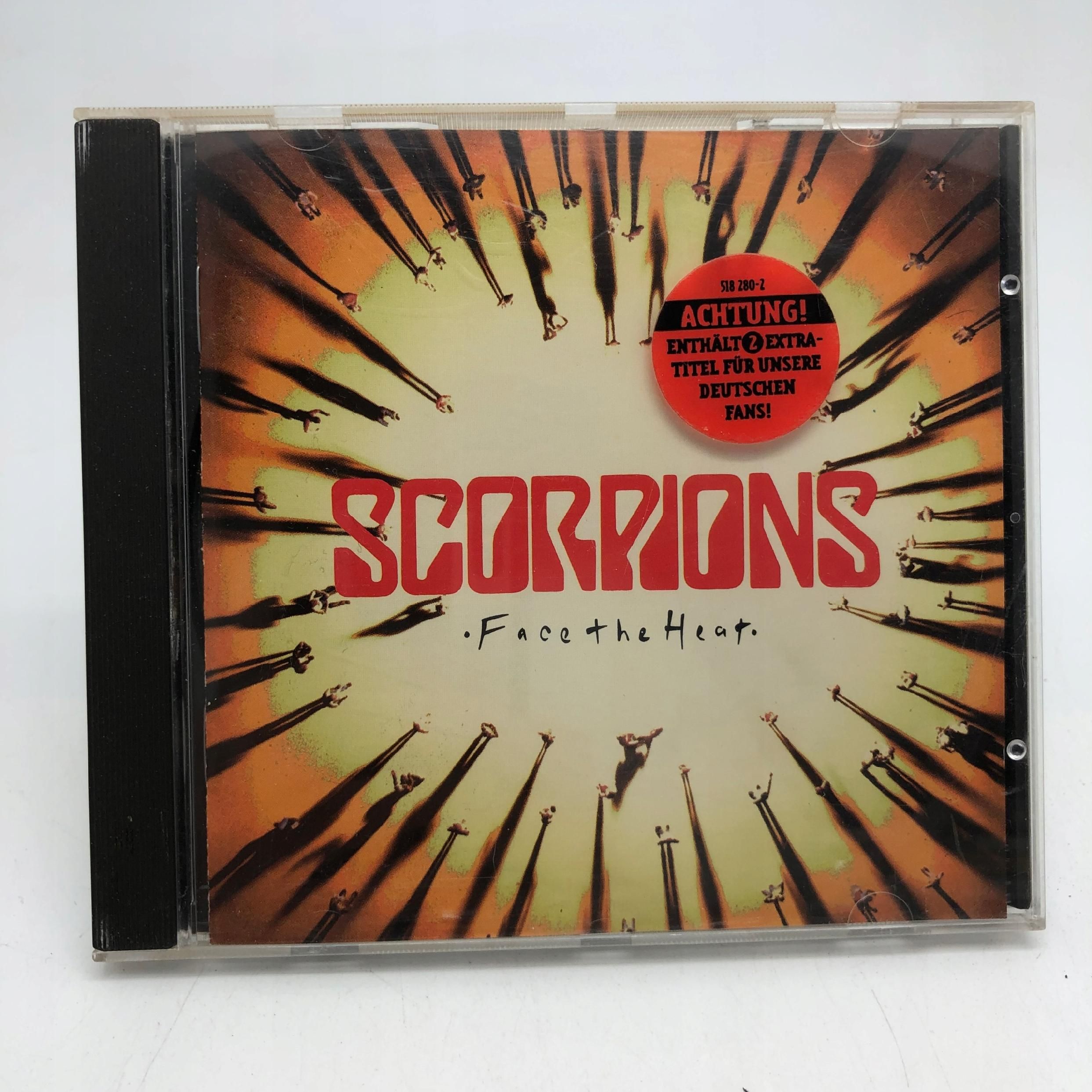 cd - scorpions - face the heat 1993 rock