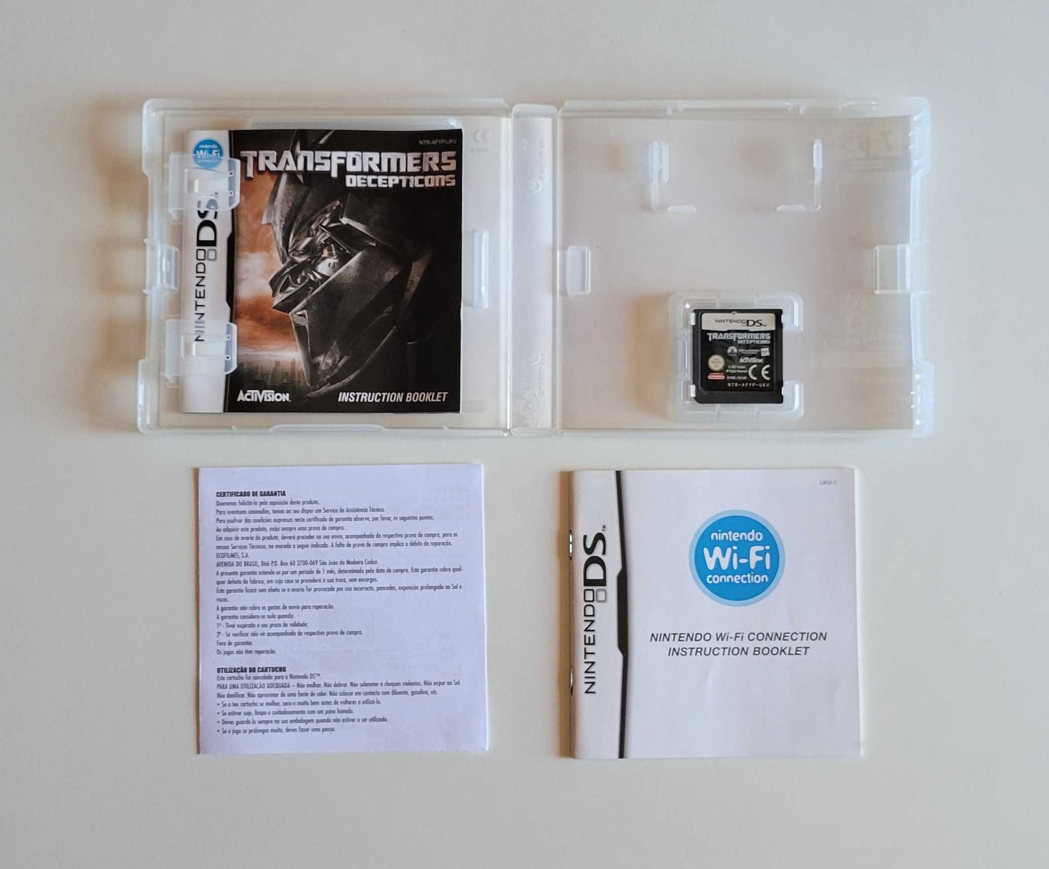 Transformers Decepticons DS pal uk [muito bom estado]