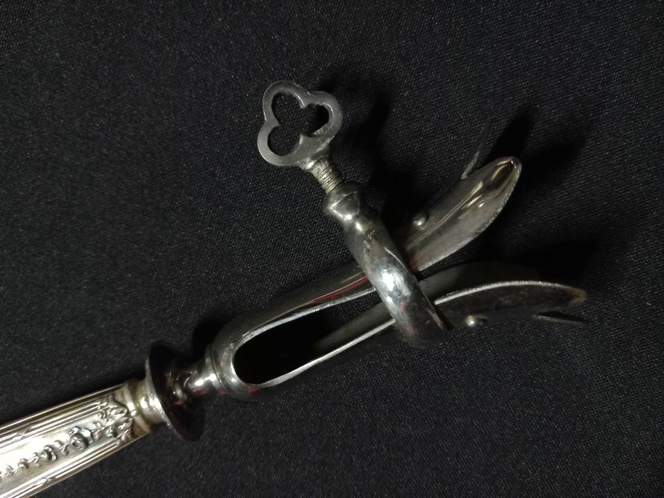 Manche a gigot - Cabo em prata Francesa em bom estado