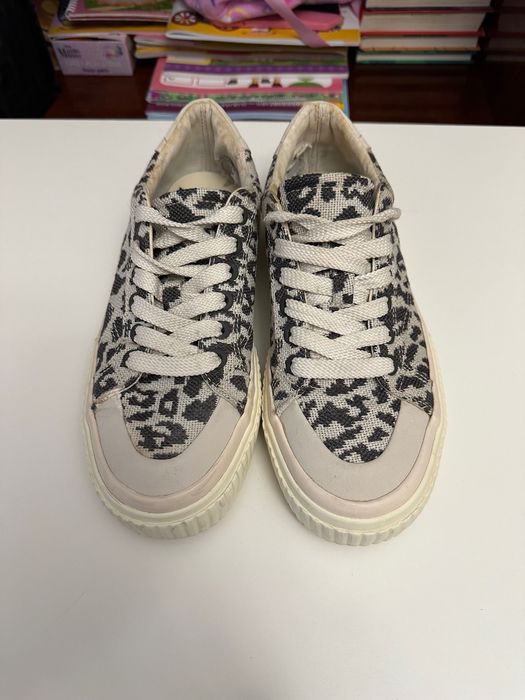 Кеди zara леопардові розмір 35