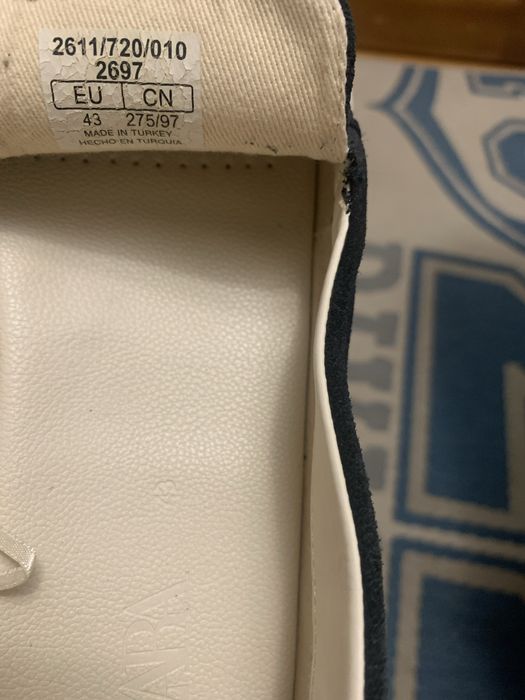 Сліпони натуральна замша Zara