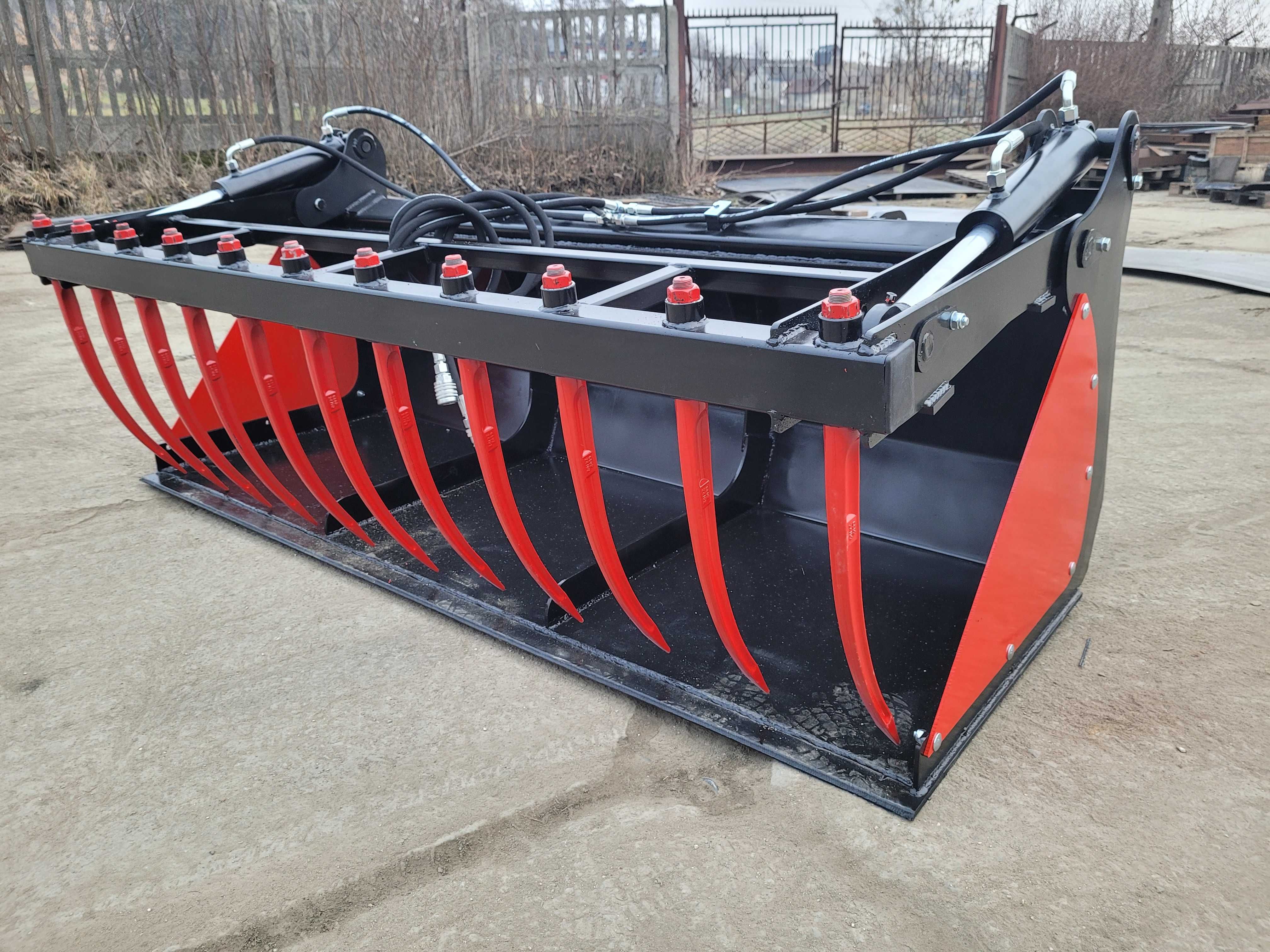 Krokodyl/ łyżko-krokodyl do ładowarki MANITOU JCB Waidemann/ Ciągnika
