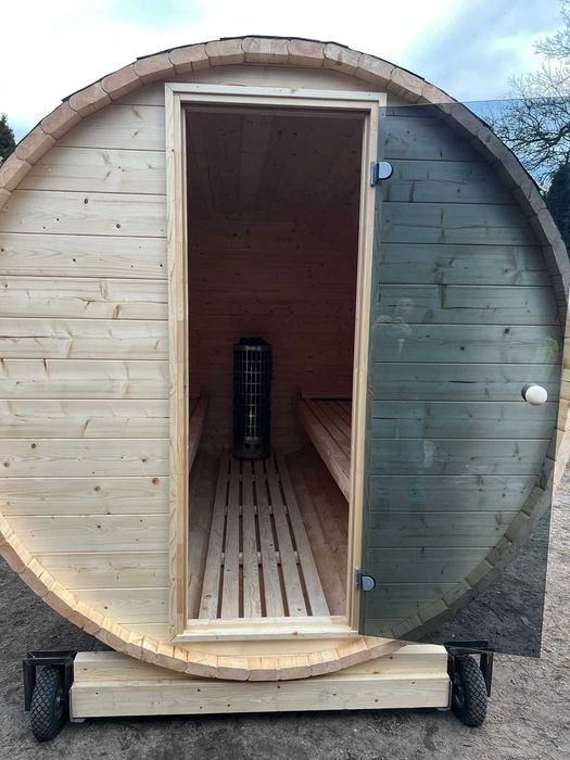 Sauna Ogrodowa Beczka 3m SZYBKIE TERMINY