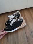 Buty adidasy 37 granatowo beżowe