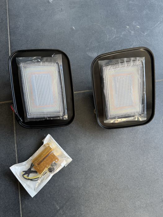 LED дхо та поворотники Hummer H3 показчик поворотів