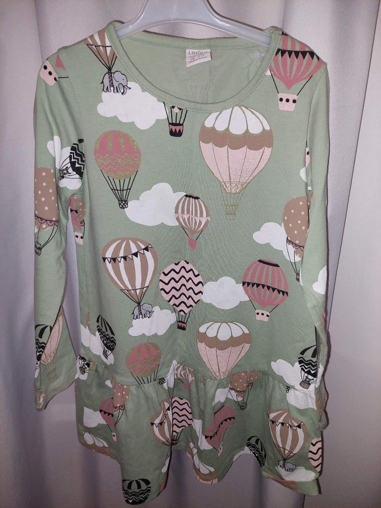 Sukienka lindex 122 cm w balony