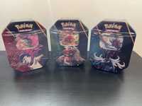 Conjunto Tins Pokemon - Seladas Ingles