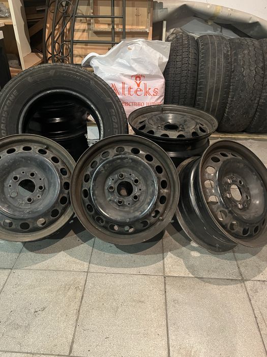 Диски мерседес Vito 5x112 r16 та ковпаки