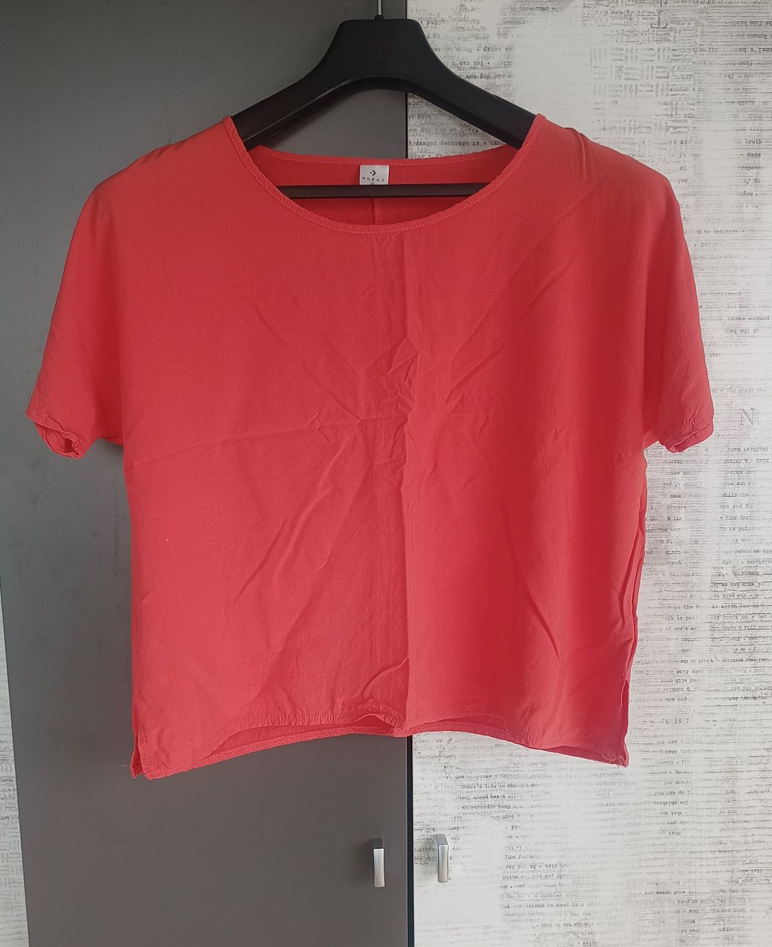 Bluzka w łososiowym kolorze, Moraj, rozmiar XL
