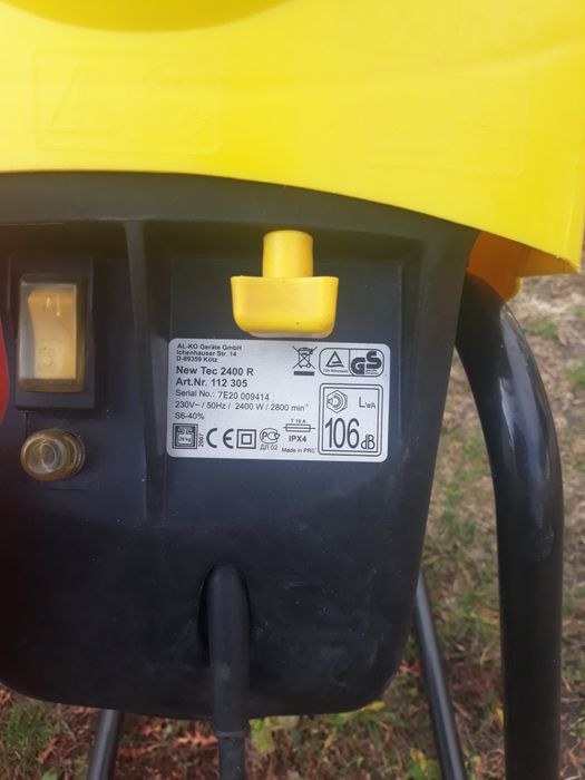 AL-KO NewTec2400R измельчитель веток сучкорез подрібнювати гілок