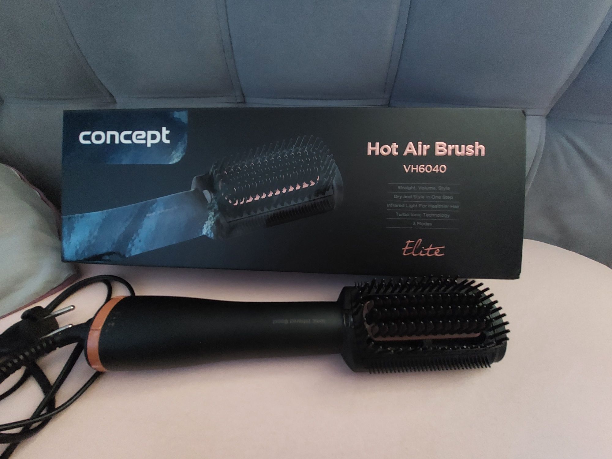 Concept Elite Ionic Infrared Boost VH6040 suszarka szczotka prostująca