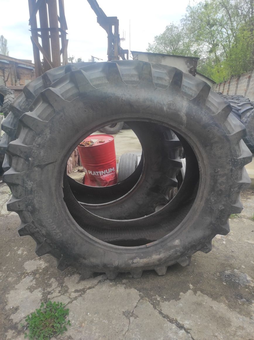 Шини 520/85r42 (20.8r42) трактор комбайн