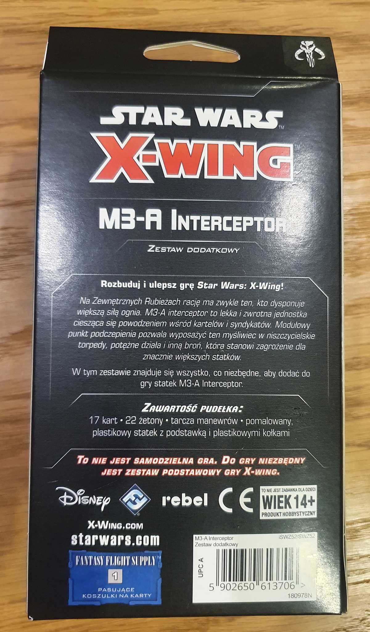 Star Wars: X-Wing - M3-A Interceptor (druga edycja) Rebel