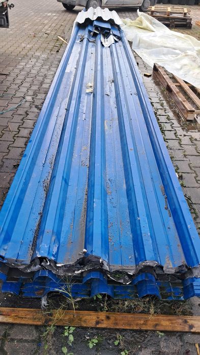 Sprzedam blachę trapezową z demontażu.