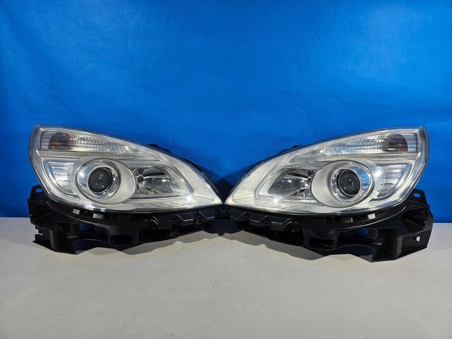 Renault Scenic II 2 Lift FL Lampy Przód Przednie Lewa + Prawa Europa