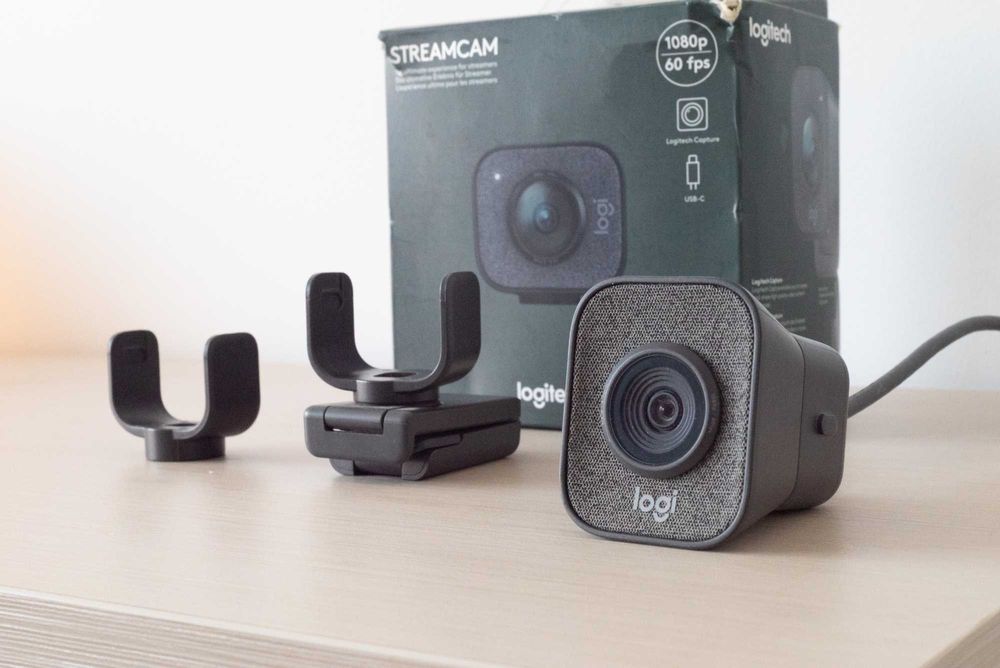 logitech streamcam / câmara logitech