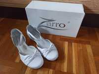 Buty Pantofelki  Zarro 2338 Białe roz. 33