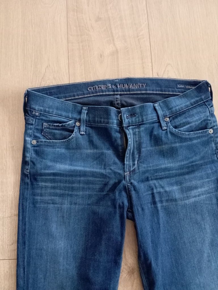 Spodnie jeans ciemny granat rozm.31