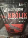 Paka zwierzaka królik owoce leśne 1.5kg