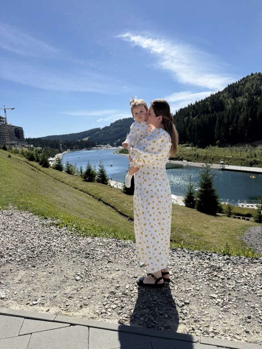 Конвертик конверт на виписку ковдра муслін білий жовтий