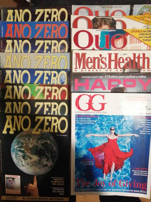 Revistas Diversas Retro Anos 80/90/00