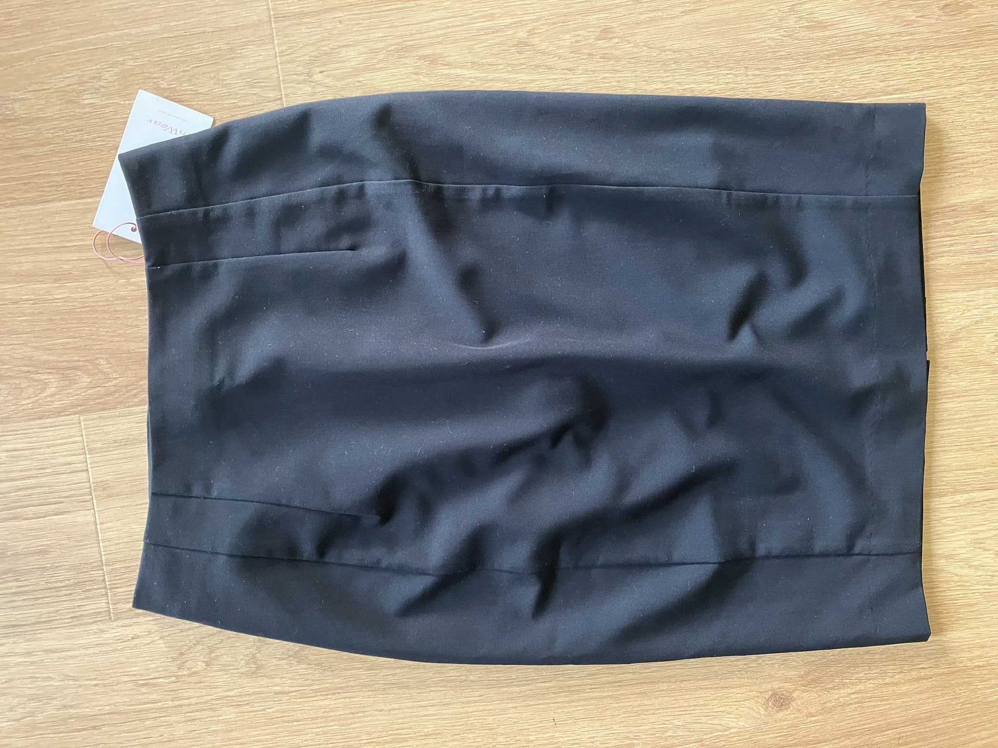 InWear Leigh Pencil Skirt ołówkowa spódnica czarna 34 XS Amsterdam