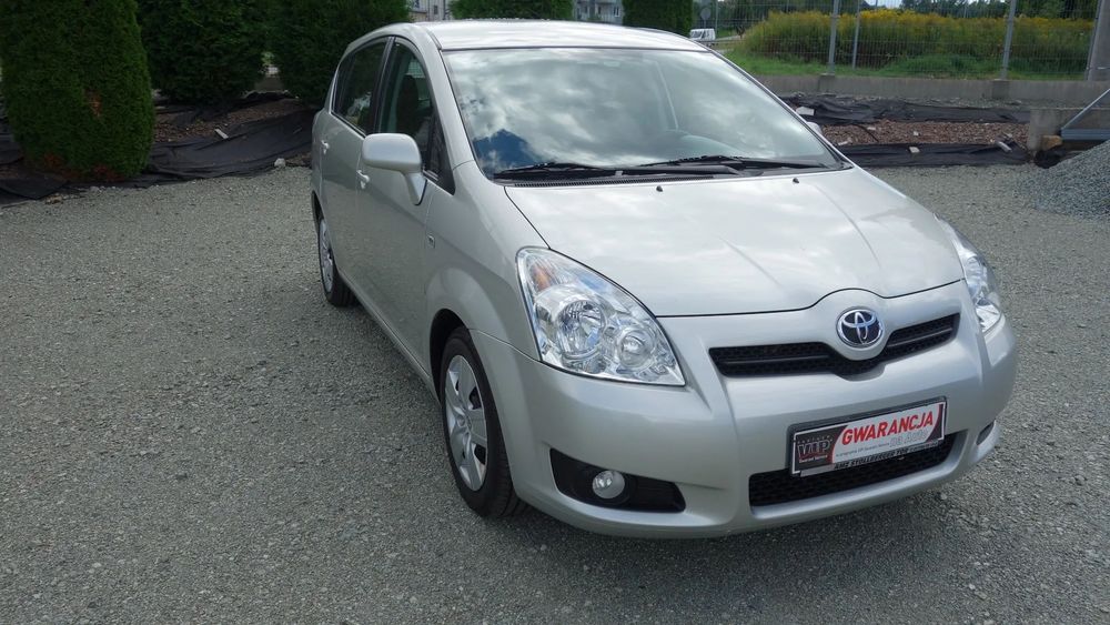 Toyota Corolla Verso 1.8 VVTi Sol+7 Klimatyzacja Bardzo Dobry Stan