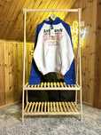 Худі Vetements & Champion Antwerpen Hoodie In Blue And White.