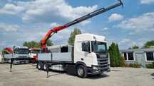 Scania R520 6X4 PALFINGER 50002  Mocny żuraw 16 ton