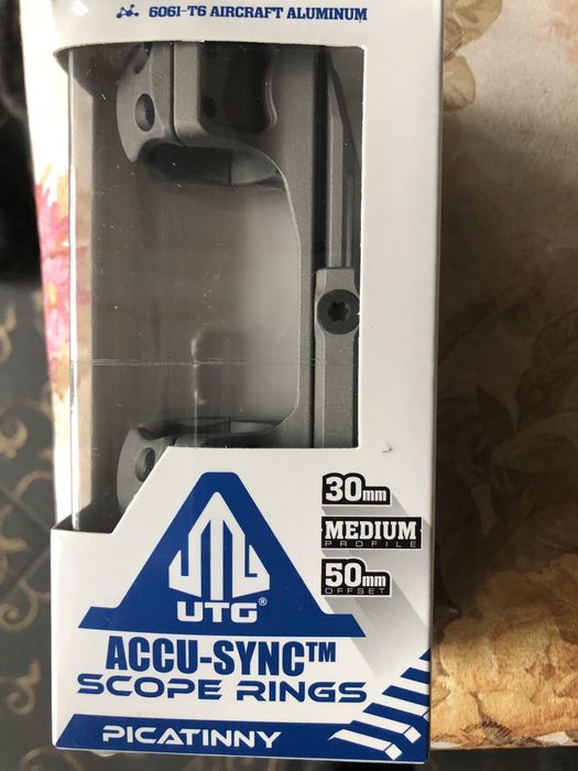 Моноблок LEAPERS UTG Кільця для оптичного приціла 30мм. 34мм. 25.4мм