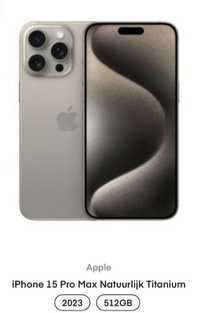 iPhone 15 pro max titanium 256