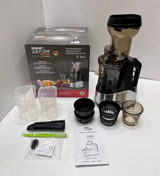 Соковитискач Морожениця 3в1 Zepline 6058 3000WATT