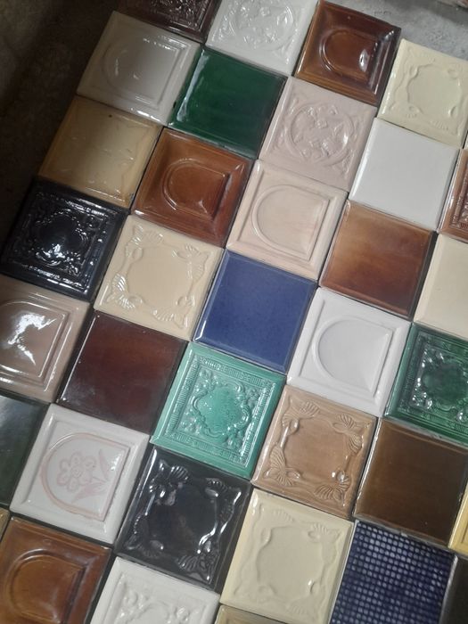 Kafle piecowe mozaika z kafli