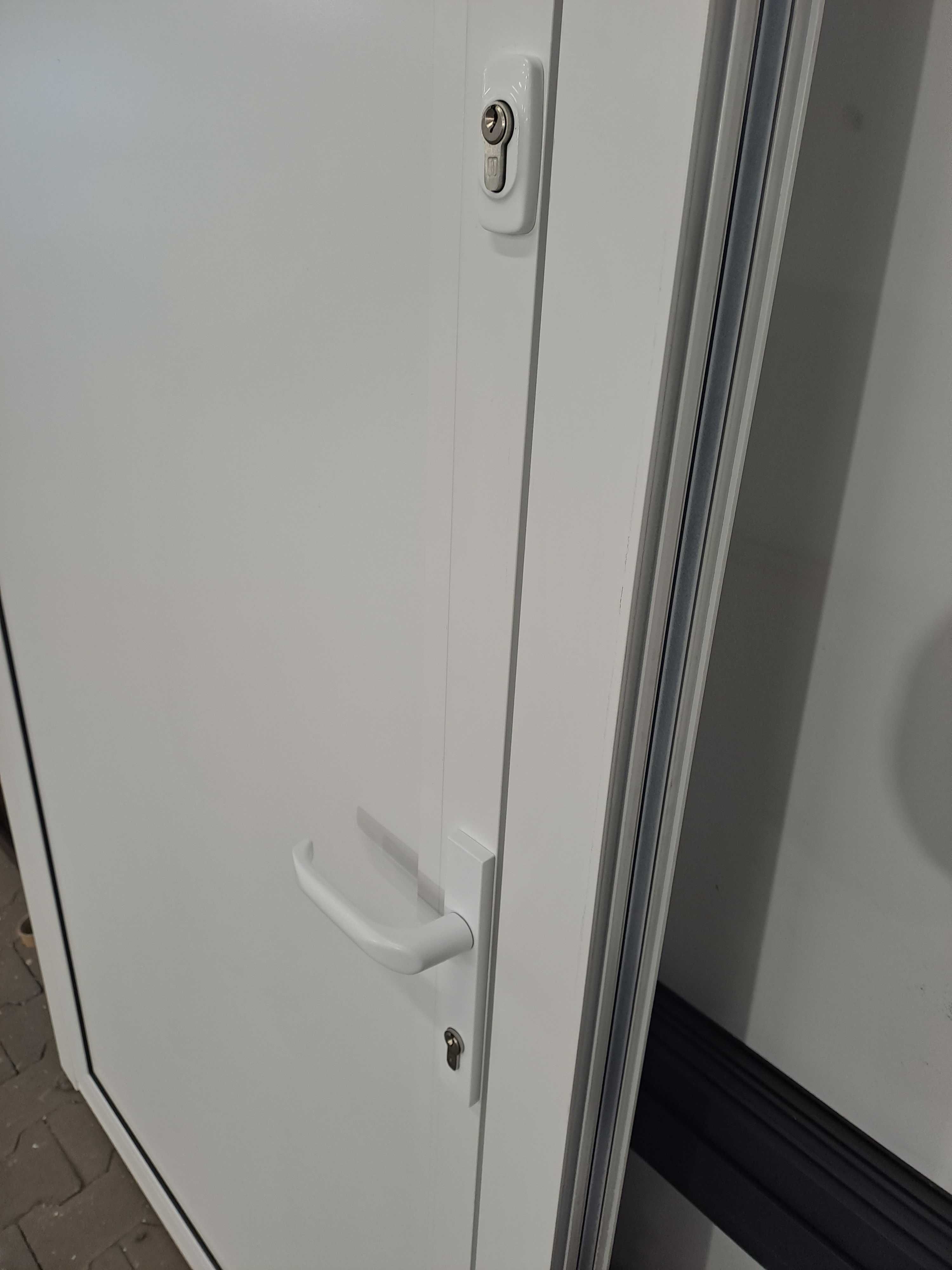 Drzwi panelowe aluminiowe szer 1100 mm x wys 2100 mm