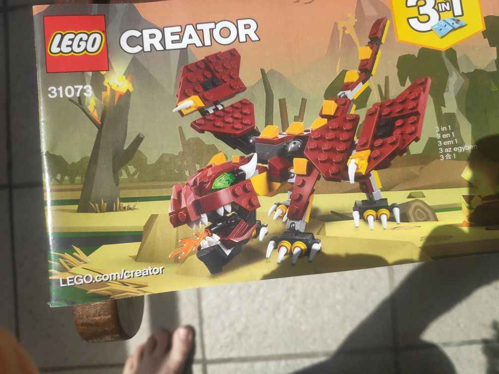 Lego creator 31073 3w1 Mityczne stworzenia