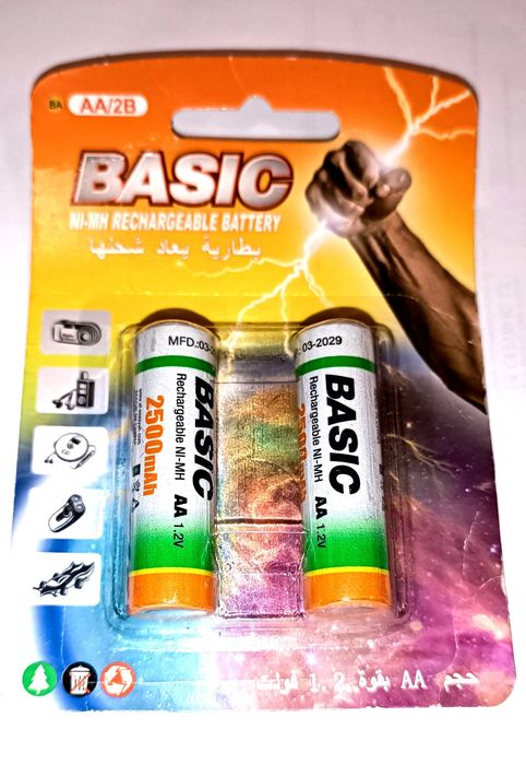 Аккумуляторы BASIC AA 2500 mAh