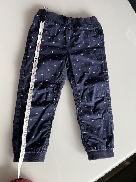 Spodnie H&M ocieplane r.98