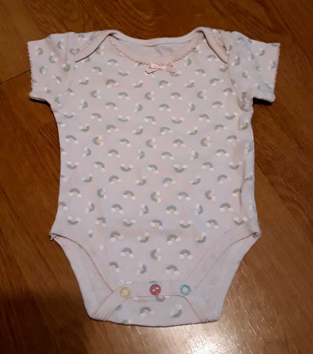 Zestaw body na krótki rękaw 5 10 15 rozmiar 62