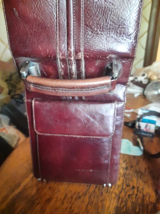 Сумка барсетка мужск. кожа