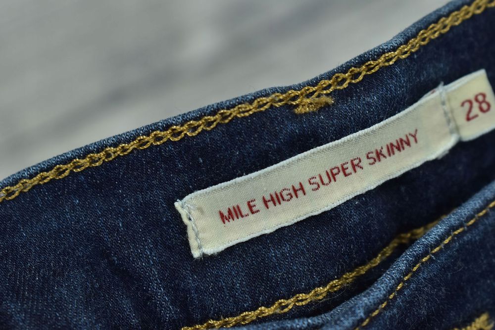 Levis Mile High Super Skinny Jeans Damskie W28 L28