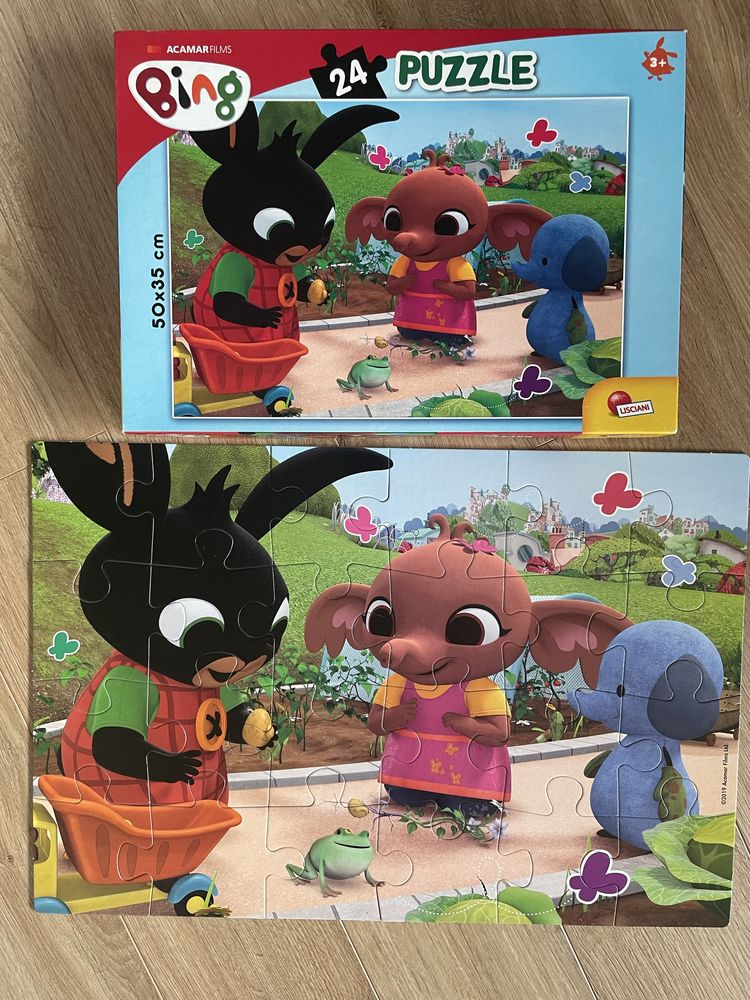 Puzzle Bing 24 elementy Lisciani 50 x 35 od 3 lat