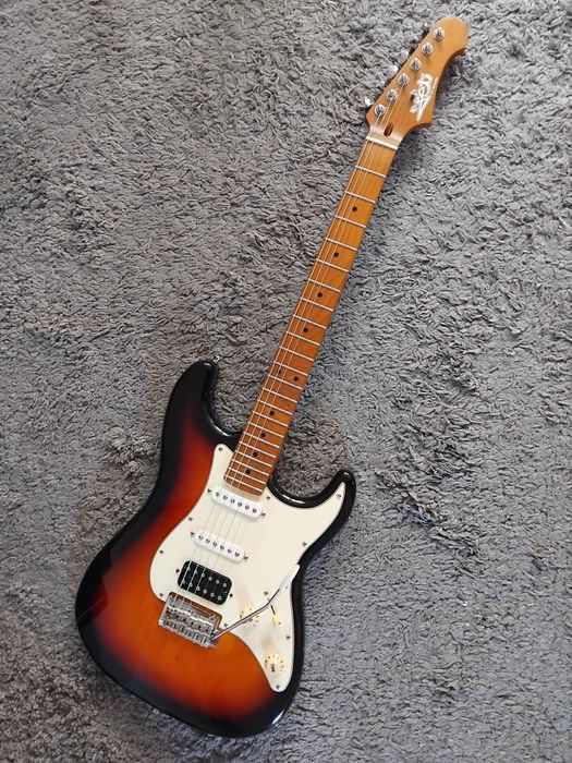 Gitara Jet js400 po szlife, pickupy fender