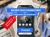 Księgowy/Księgowa Poznań + Program do fakturowania, Biuro Rachunkowe
