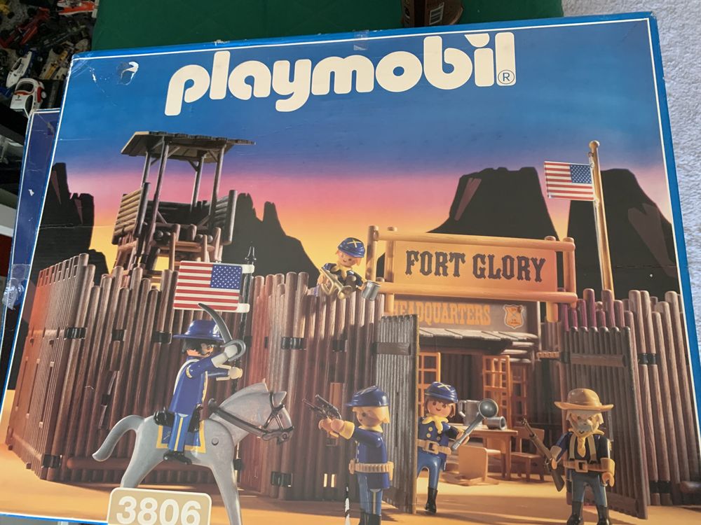 Playmobil set 3806 estado como novo. Fort Glory Vintage