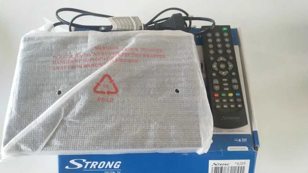 Recetor TV Satélite Digital Strong SRT 6205 | NOVO