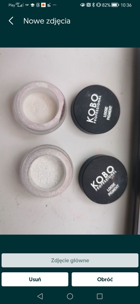 Pigmenty Loose Pigment Kobo professional venetian rose 601, rose Gold
