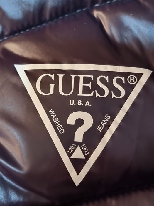 Оригінал 100% чоловіча зимова куртка guess  xl