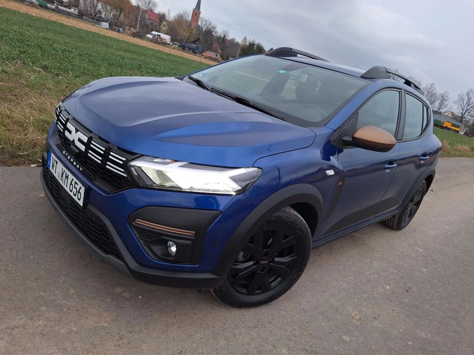 Dacia Sandero Stepway stan salonowy, przebieg 6016km, oryginalny lakier, full opcja, zamiana